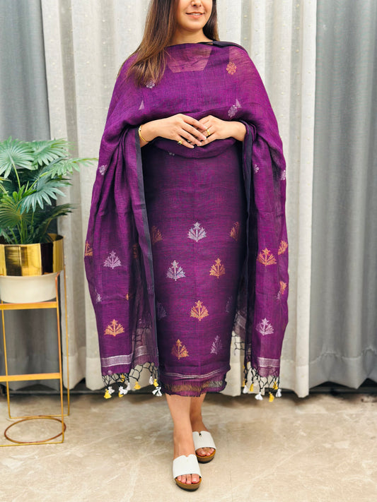 MAAHIRA - Jamdani Suit